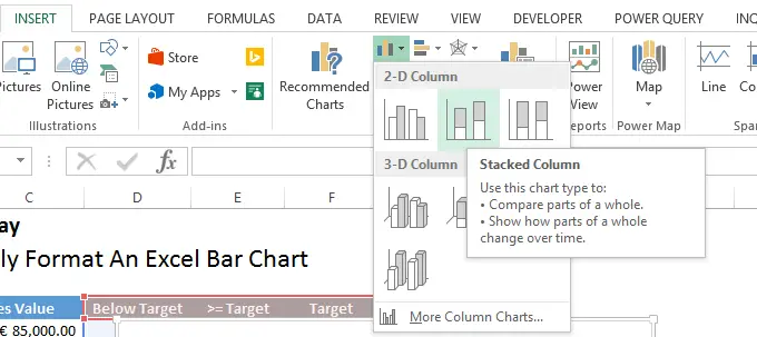 Condtional Format An Excel Chart7