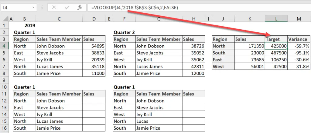 Excel formulas update with find and replace