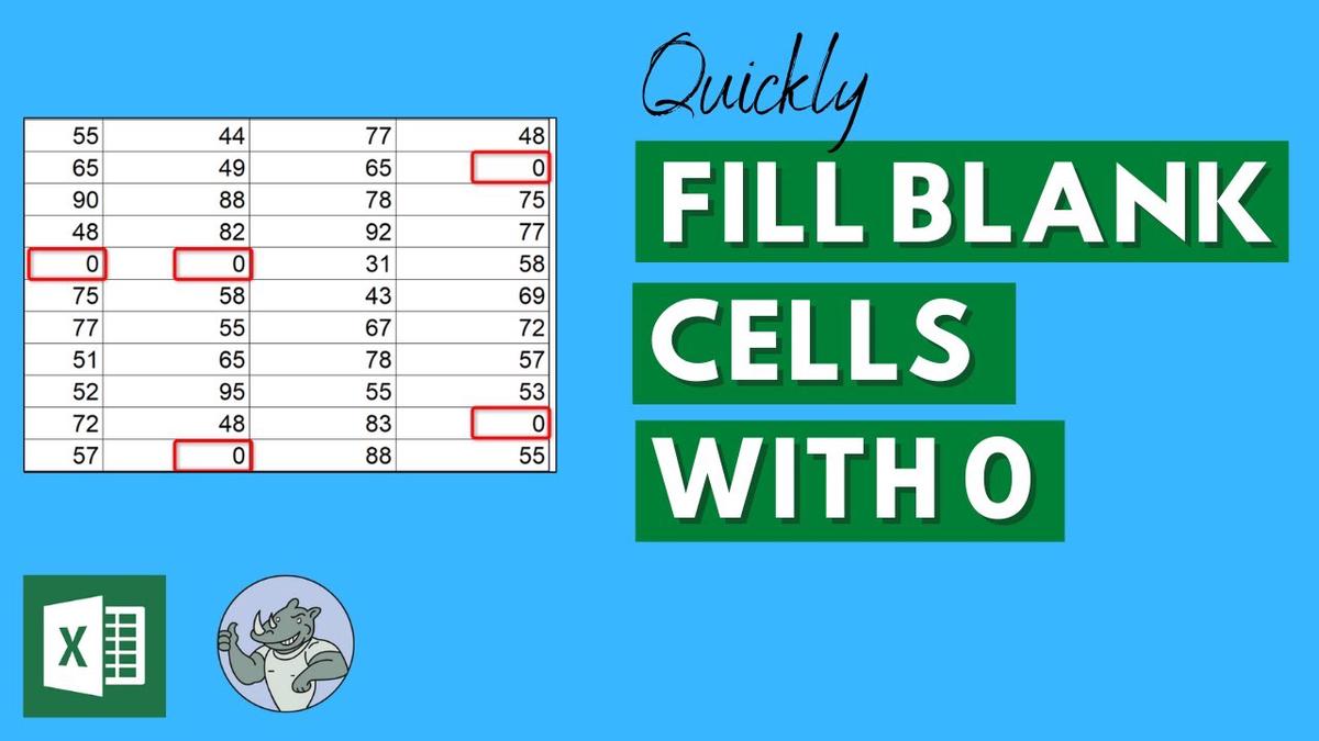 Excel Trick Delete Blank Rows shorts