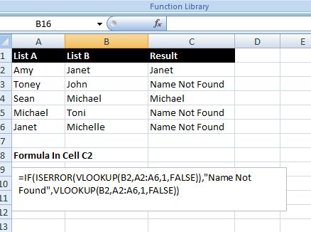 Excel formula errors